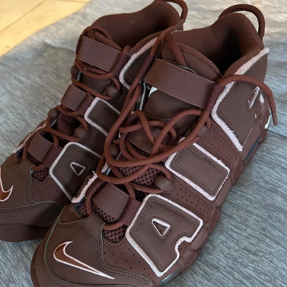 NIKE AIR MORE UPTEMPO 96 SZ 10 Mens Valentines DAY DARK PONY PINK main image 6